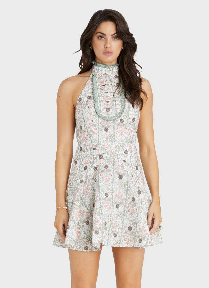 Aqua Blu - Kaley Mini Dress - Amaryllis