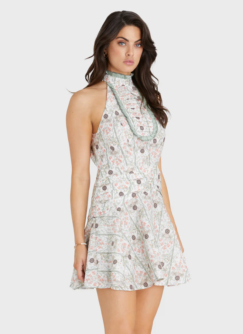 Aqua Blu - Kaley Mini Dress - Amaryllis