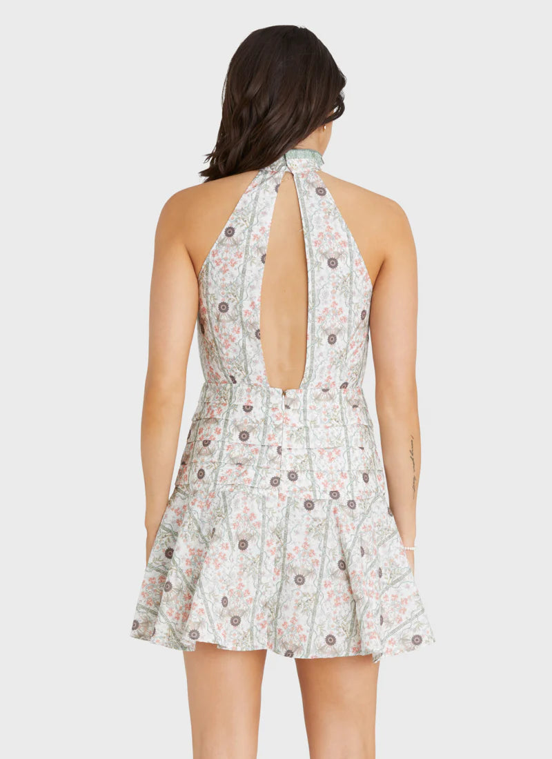 Aqua Blu - Kaley Mini Dress - Amaryllis