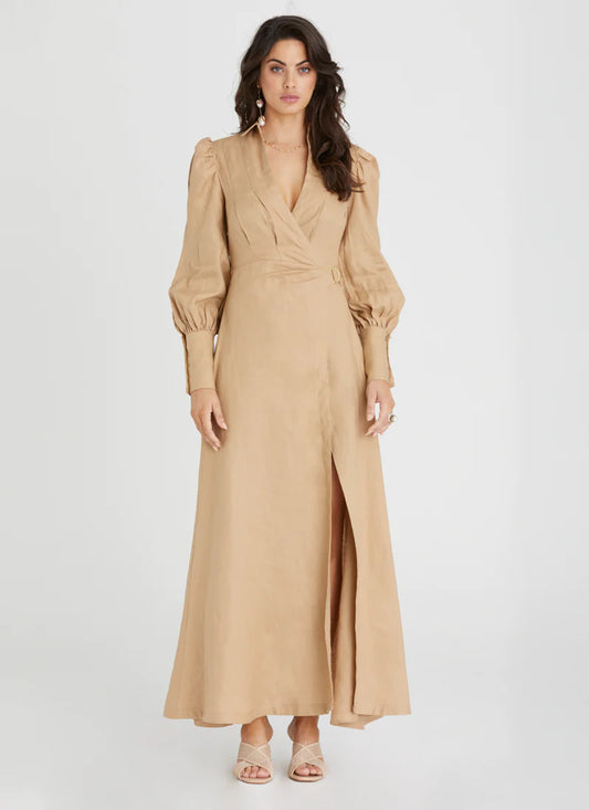 Aqua Blu - Celine Dress - Caramel