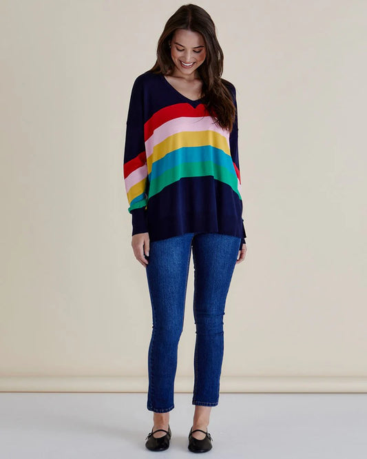 Mimi Sweater - Rainbow