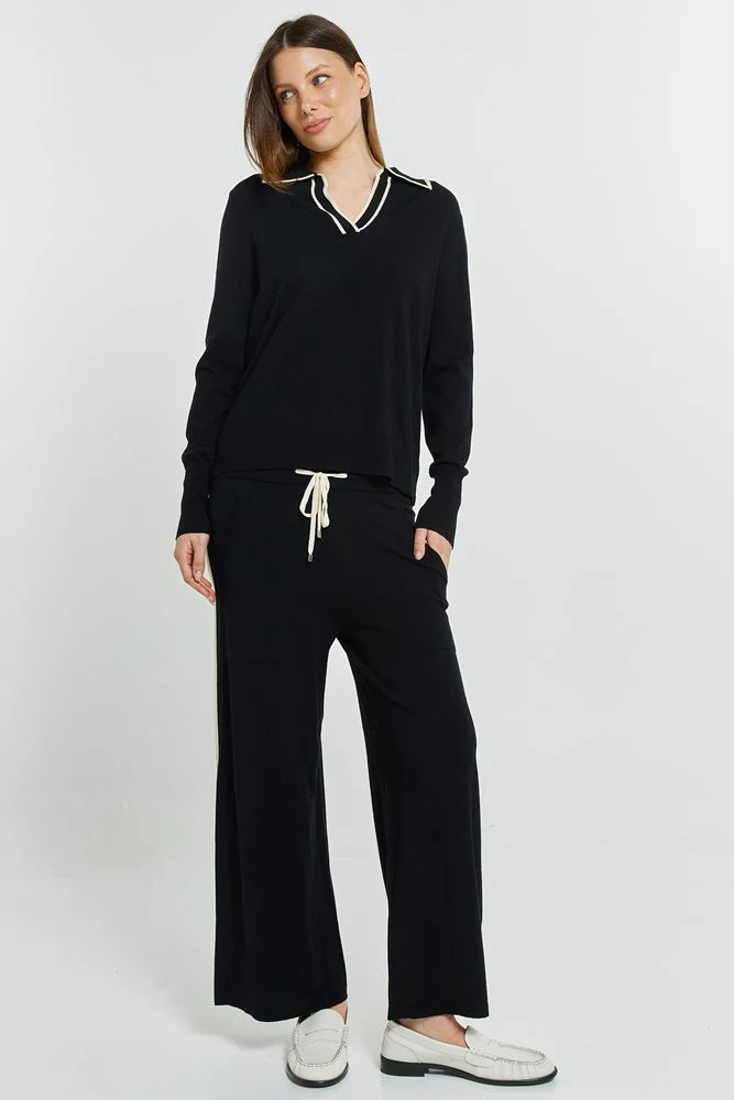 Betty Basics - Makenna Knit Pant - Black