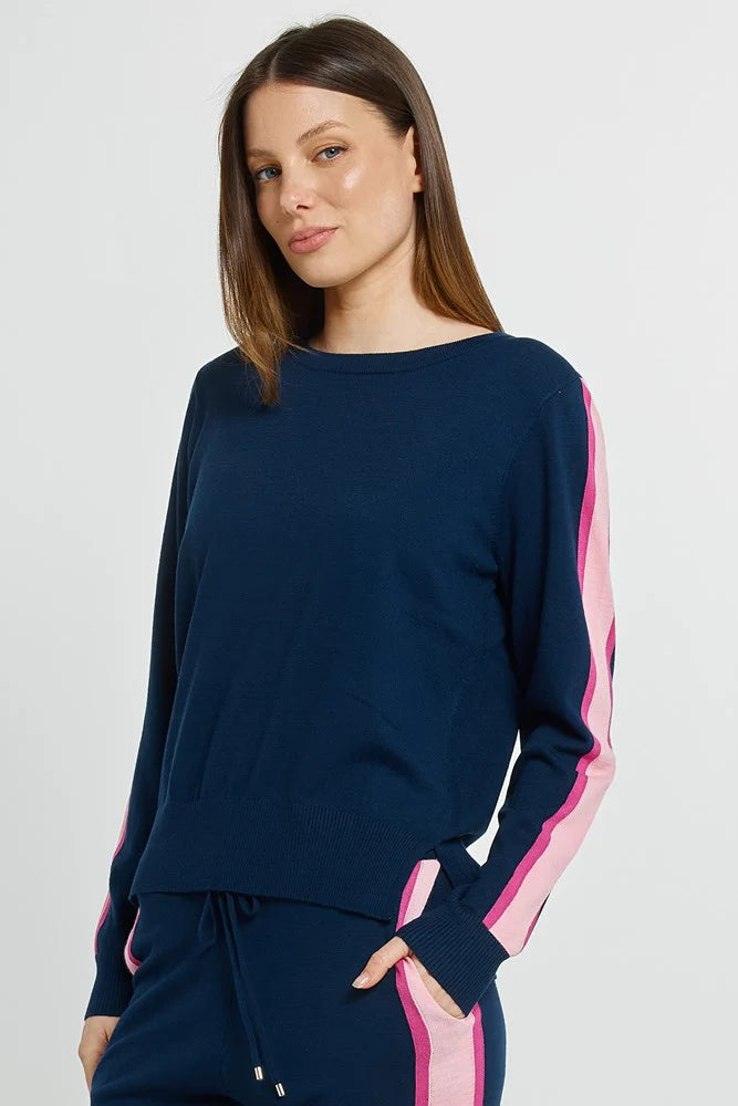 Betty Basics - Lenore Sweater - Navy