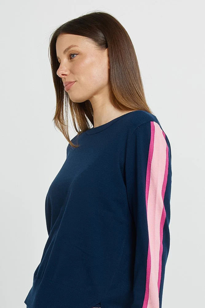 Betty Basics - Lenore Sweater - Navy