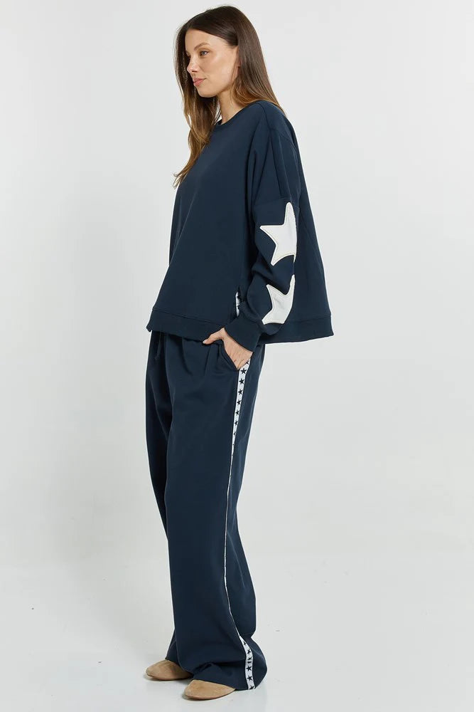 Betty Basics - Saskia Sweatshirt - Navy