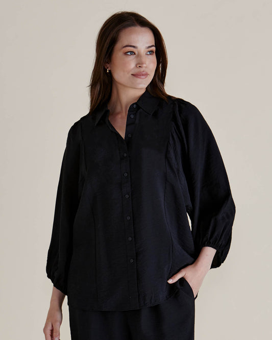 Simran Blouse - Black