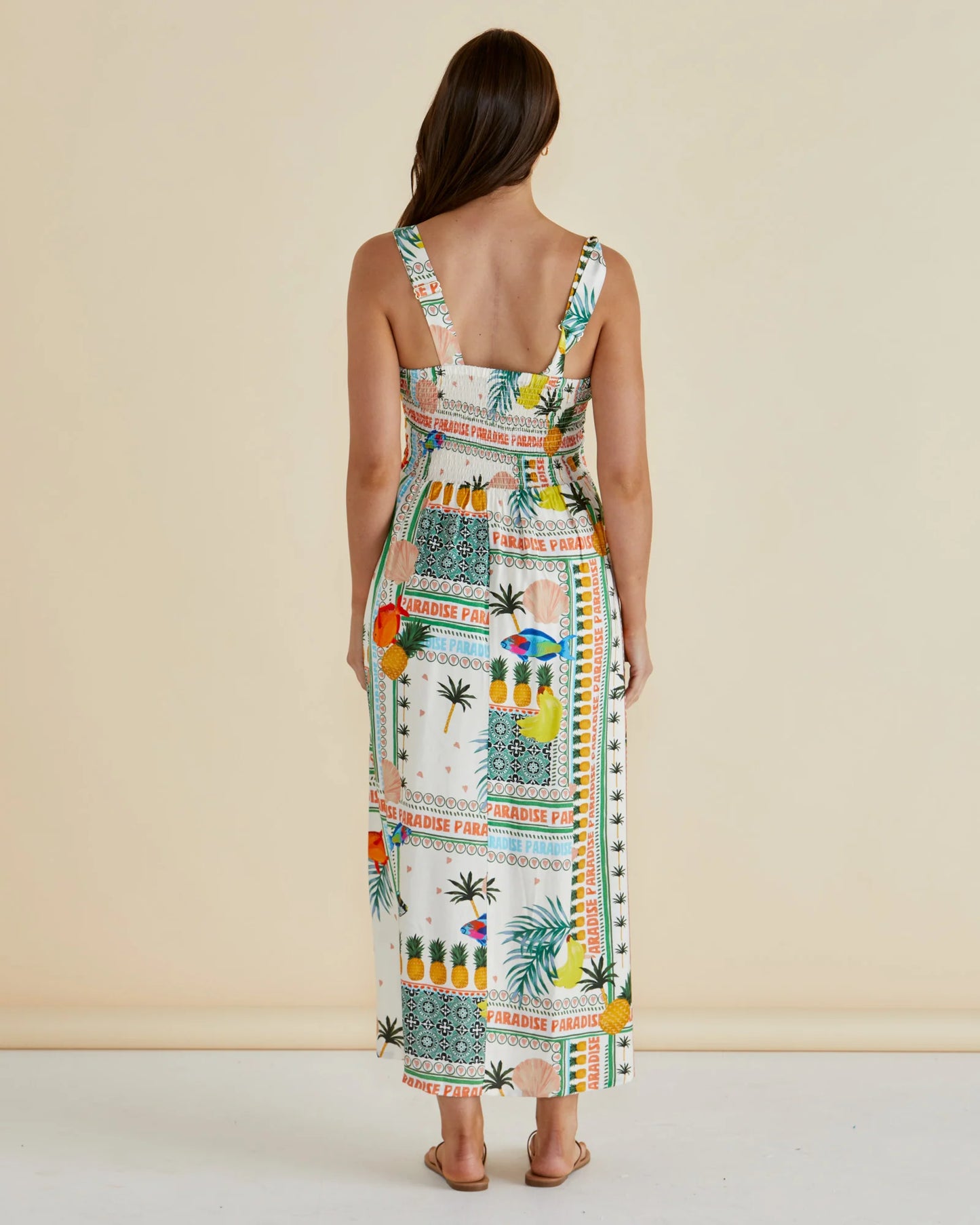 Betty Basics - Tegan Midi Dress - Paradise Print