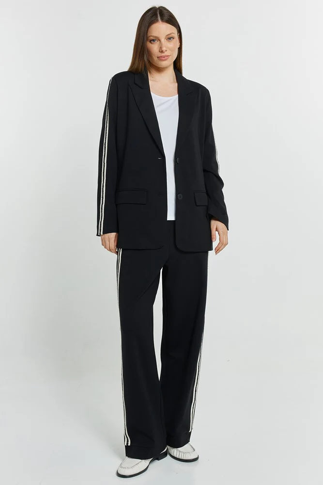 Betty Basics - Bien Trim Jogger - Black Trim