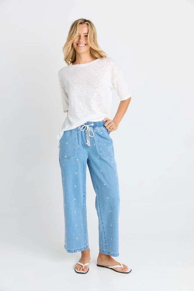 Betty Basics - Star Denim Jogger - Denim Star