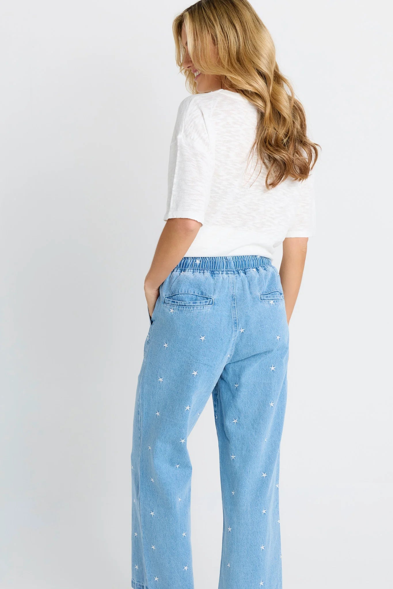 Betty Basics - Star Denim Jogger - Denim Star
