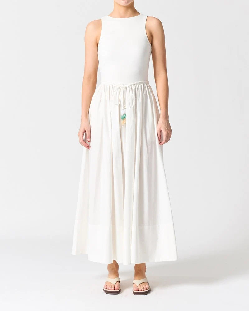 Walnut Melbourne - Corsica Dress - White