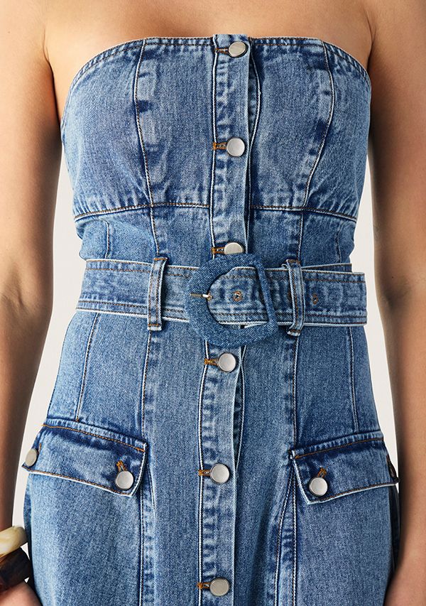 Mos the Label - Aveline Denim - Light Indigo