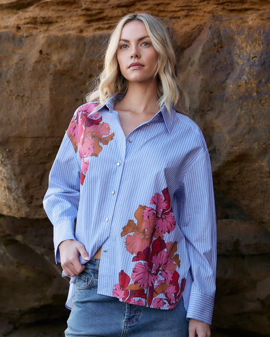 Fate & Becker - Sweet Jane Shirt - Stripe