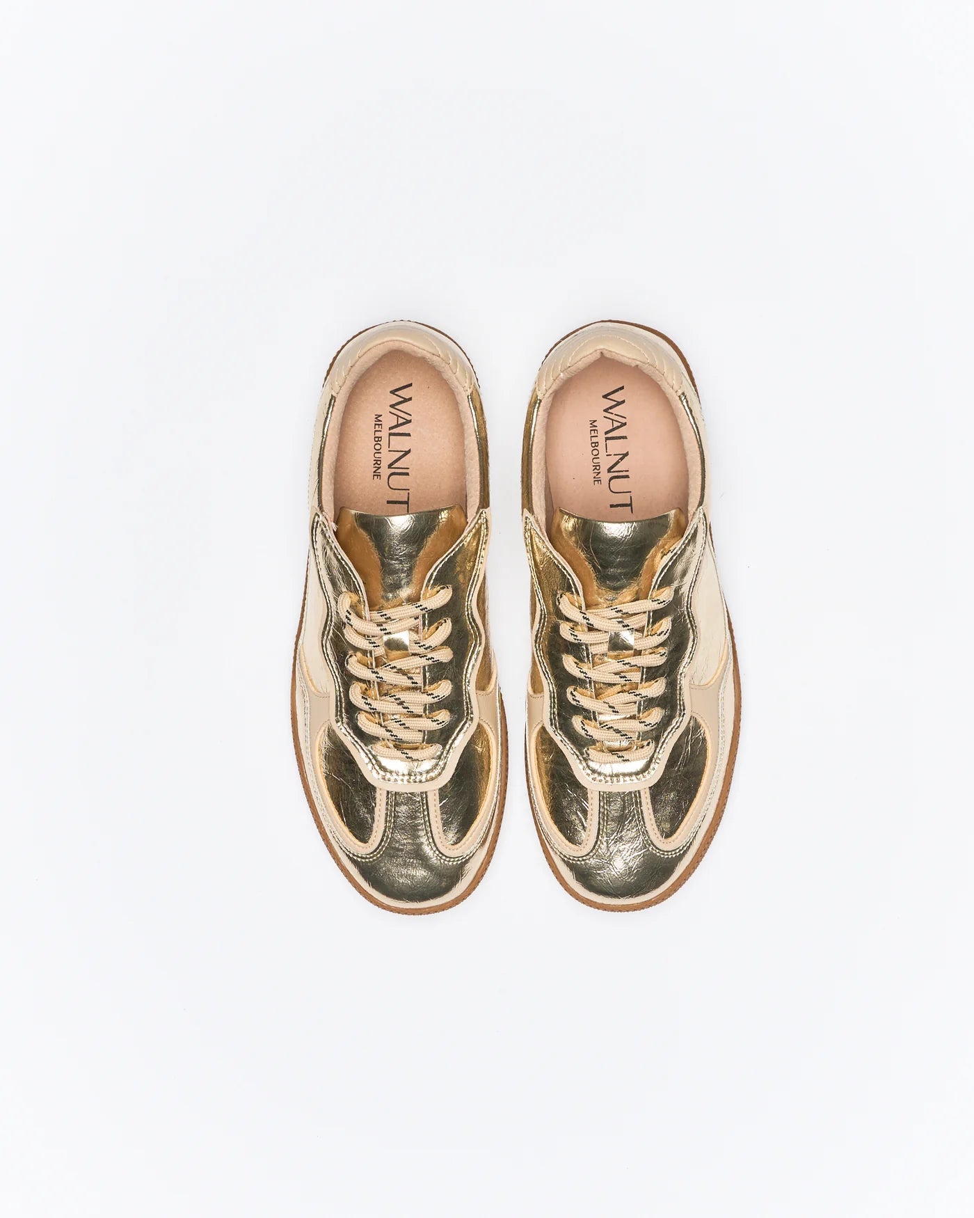 Walnut Melbourne - Fallon Sneaker - Champagne