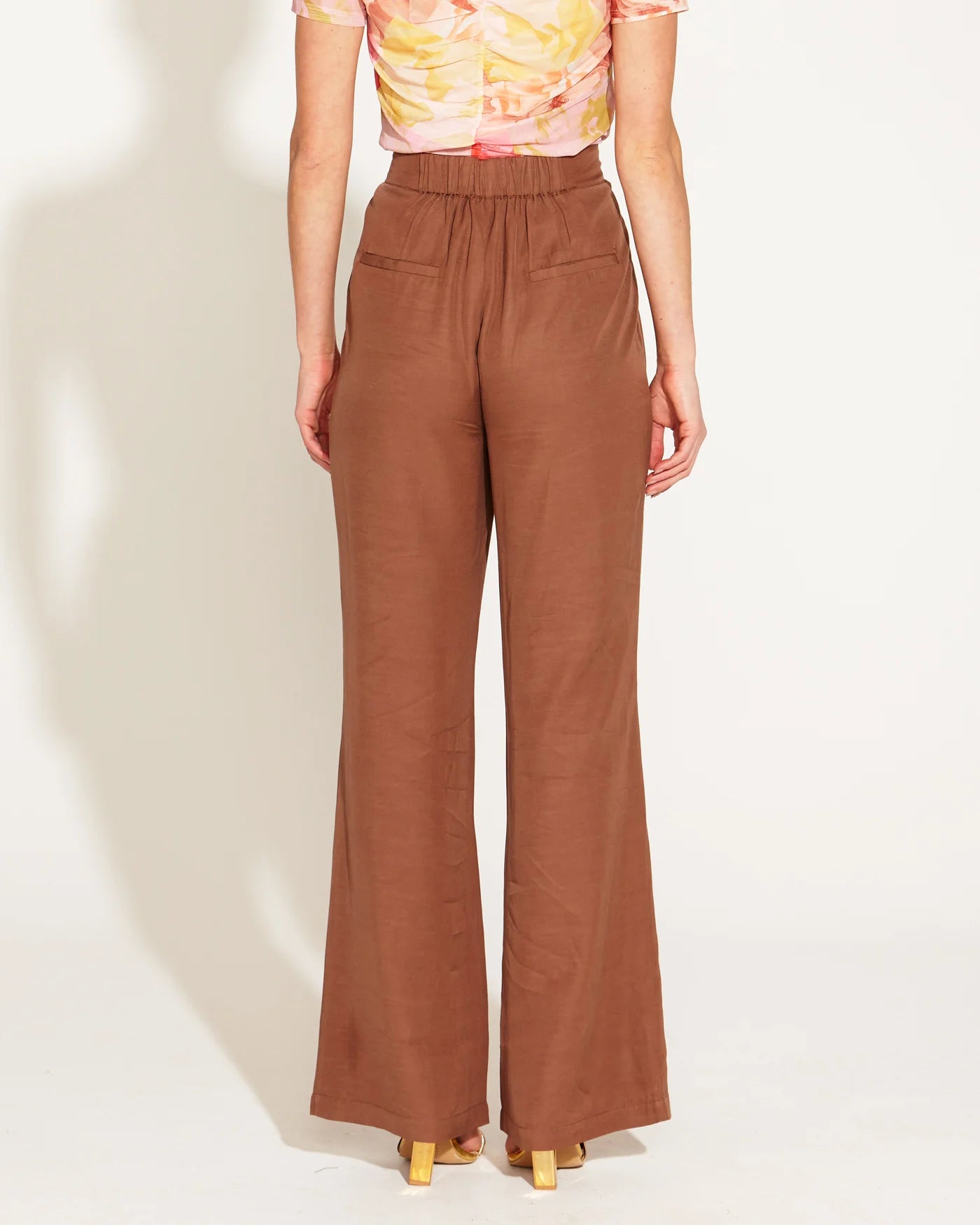 Fate & Becker - One And Only High Waisted Pant - Mocha