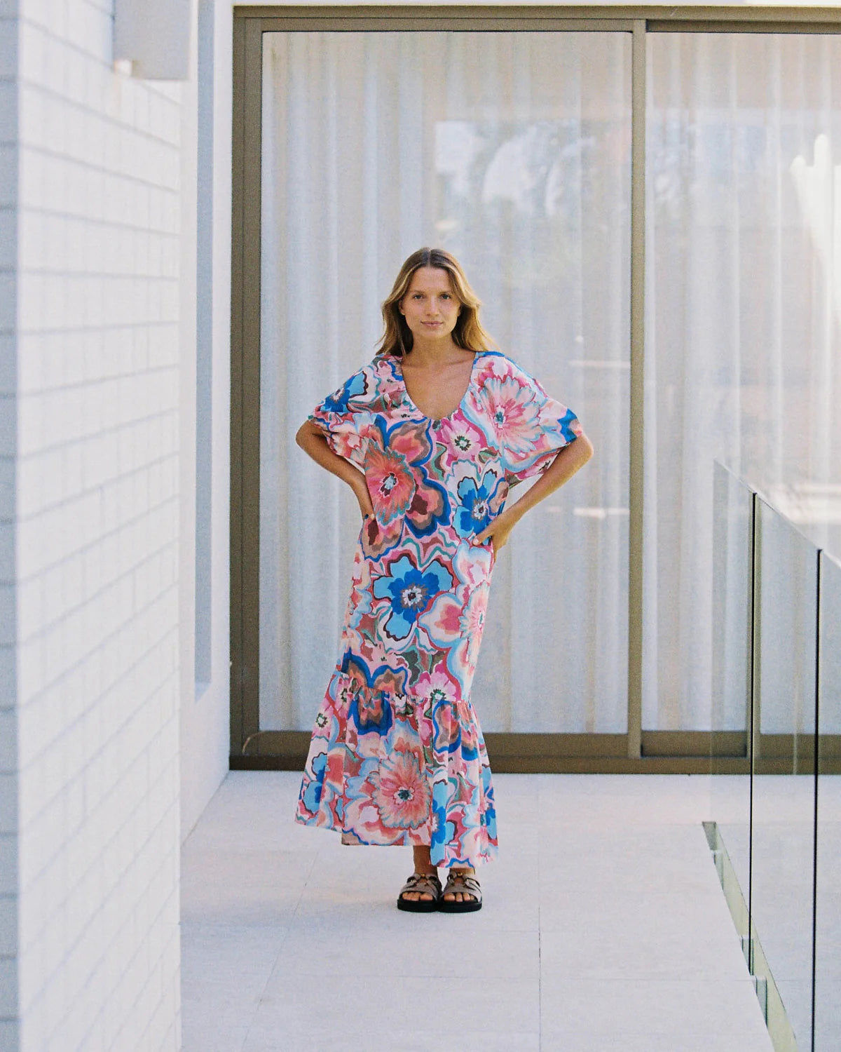 Walnut Melbourne - Hawaii Dress - Bomba Di Fiori