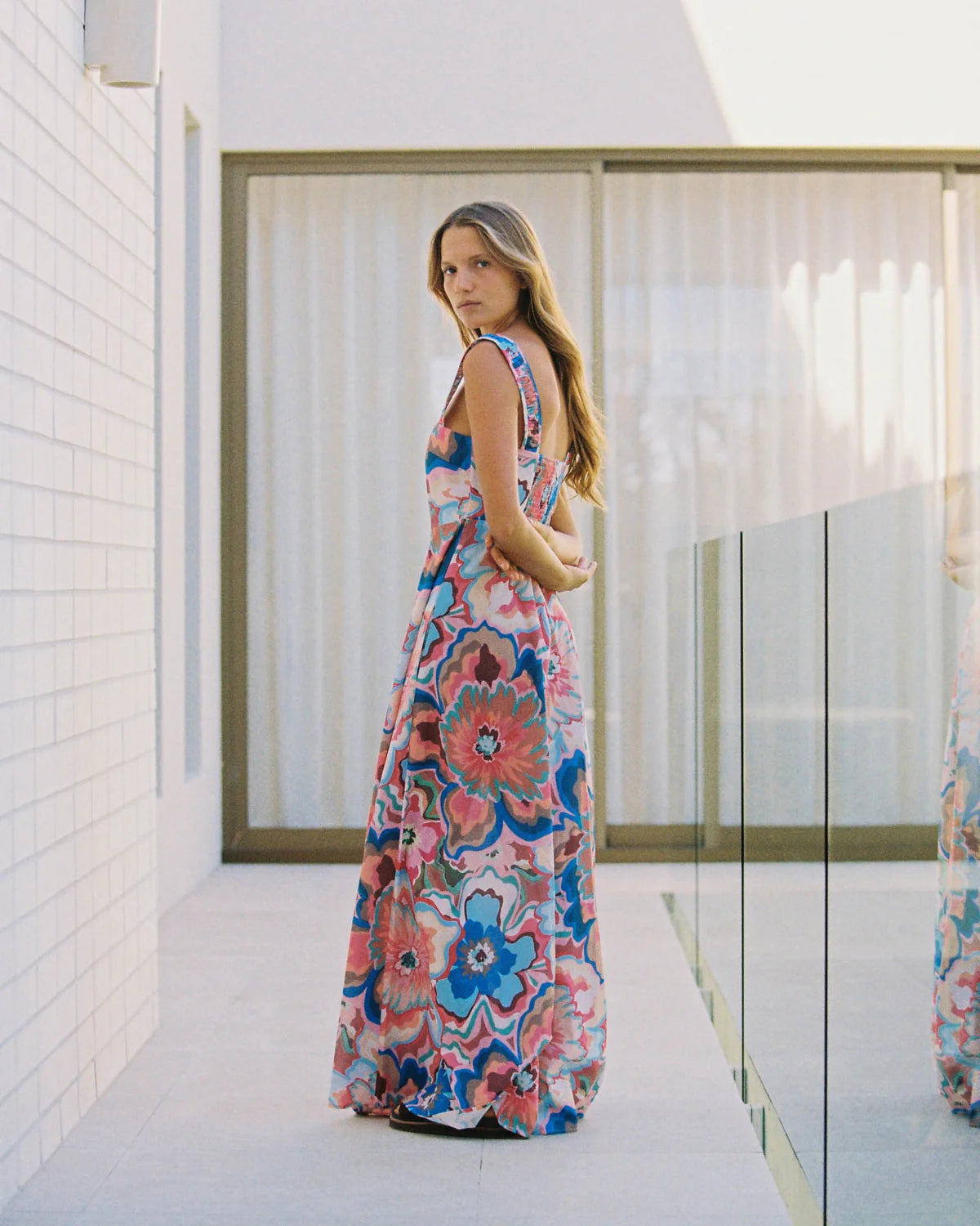 Walnut Melbourne - Roma Dress - Bomba Di Fiori