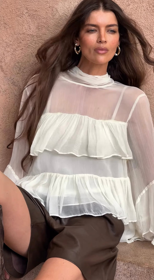 Fate & Becker - Elayra Leather Short - Chocolate