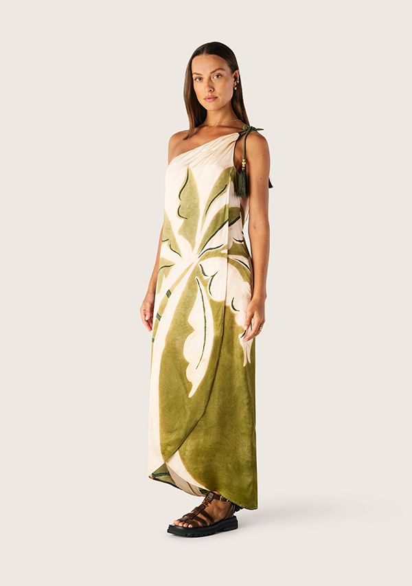 Mos the Label - Lorena One Shoulder Dress - Lorena Print