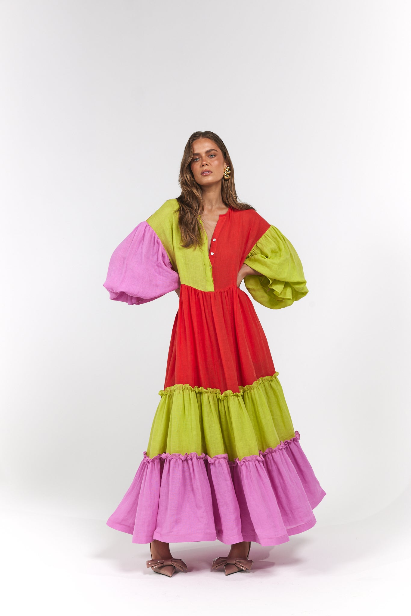 La Bohème Girls - Leilani Maxi - Candy Stripe