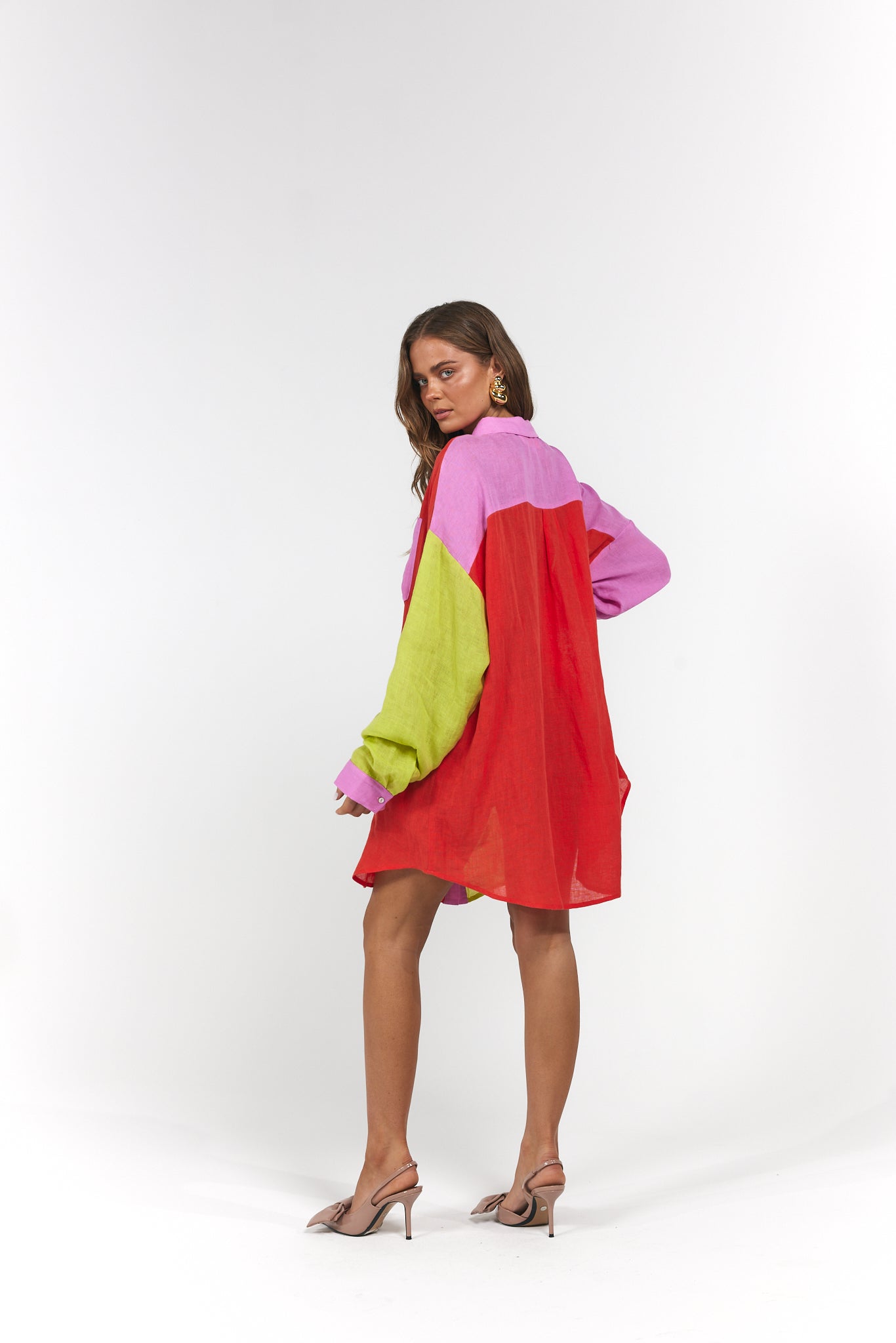 La Bohème Girls - Clyde Shirt - Candy Stripe