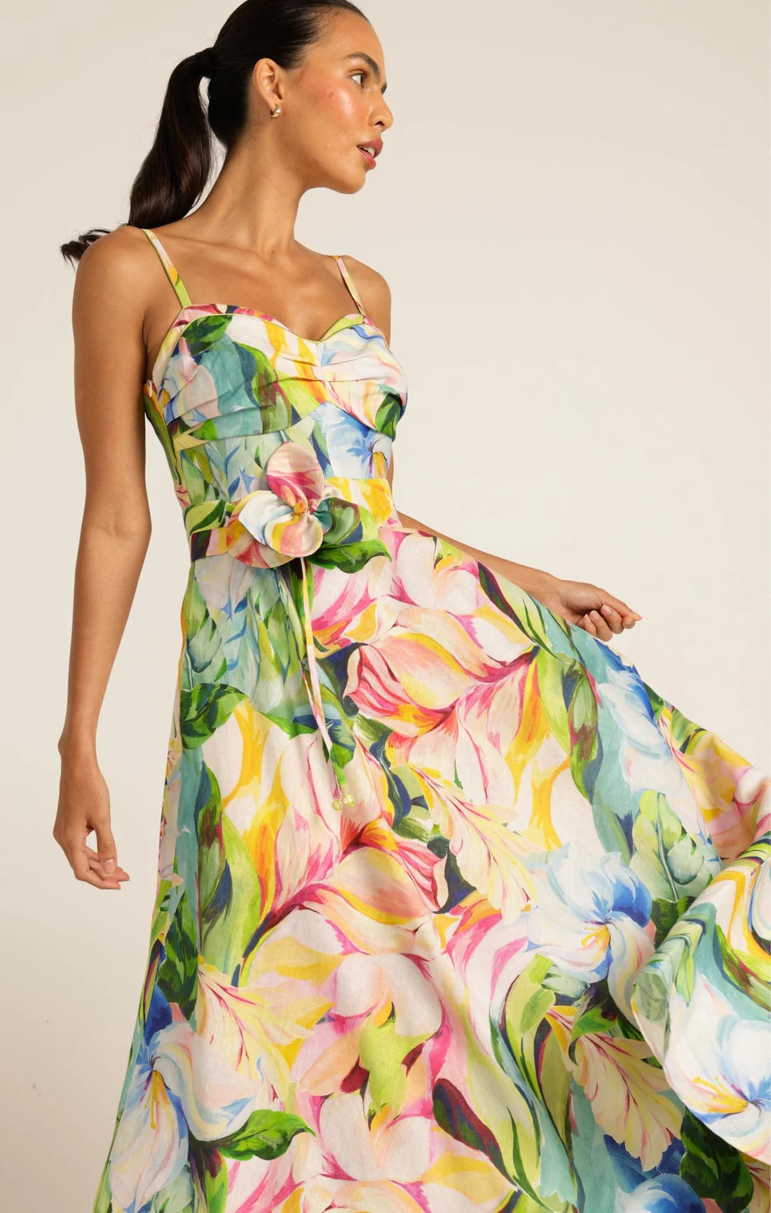 Sacha Drake - Camille Maxi Dress - Watercolour Floral