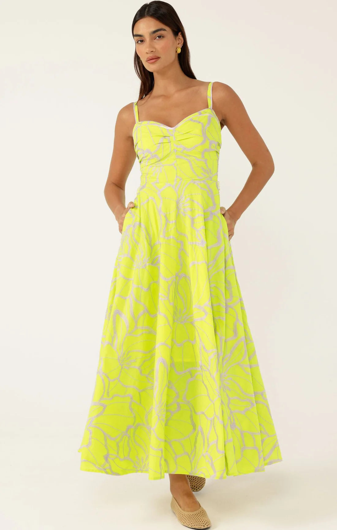 Sacha Drake - Limoncello Dress - Lemon Lilac