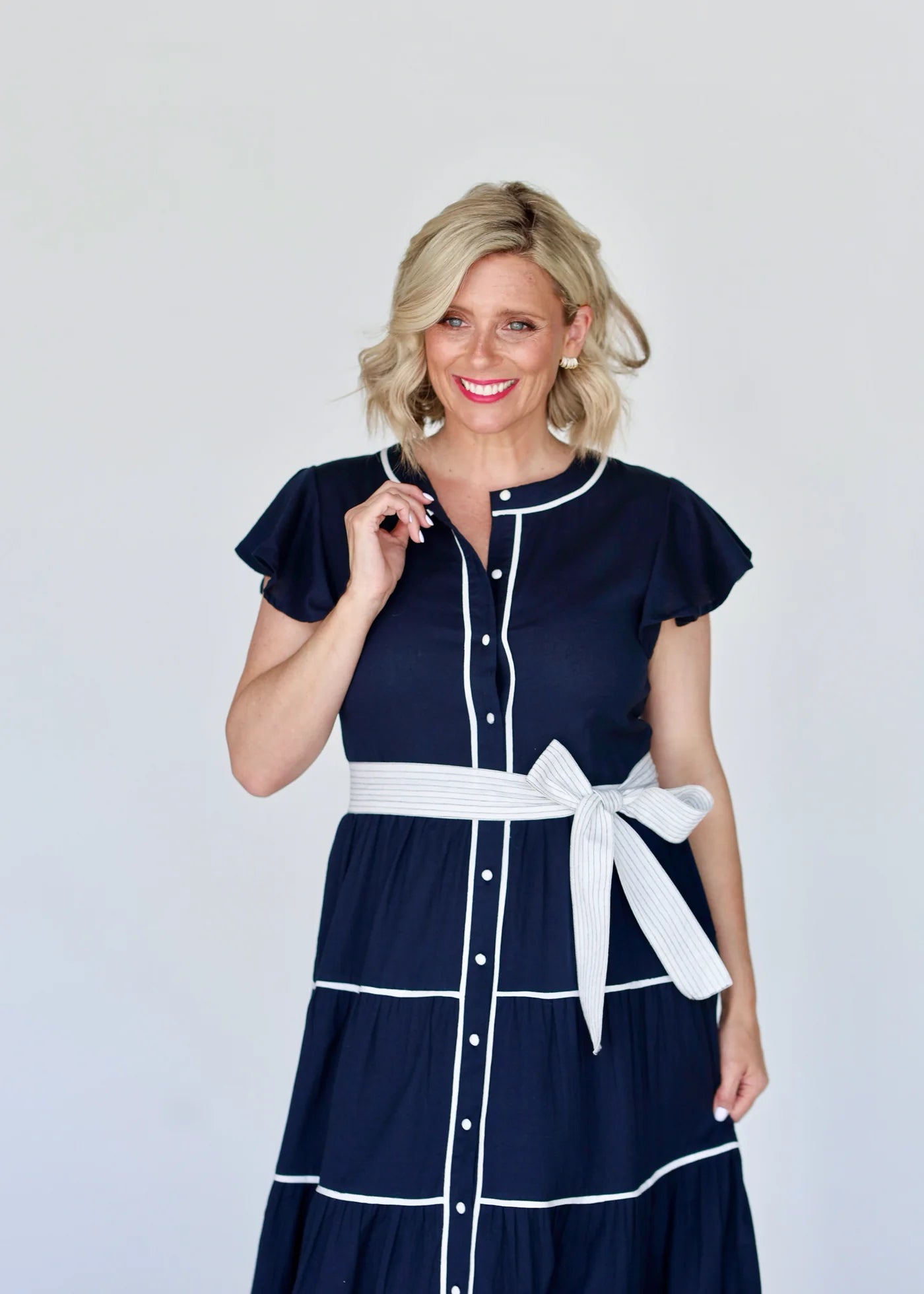 Liv & Milly - Lucille Dress - Navy