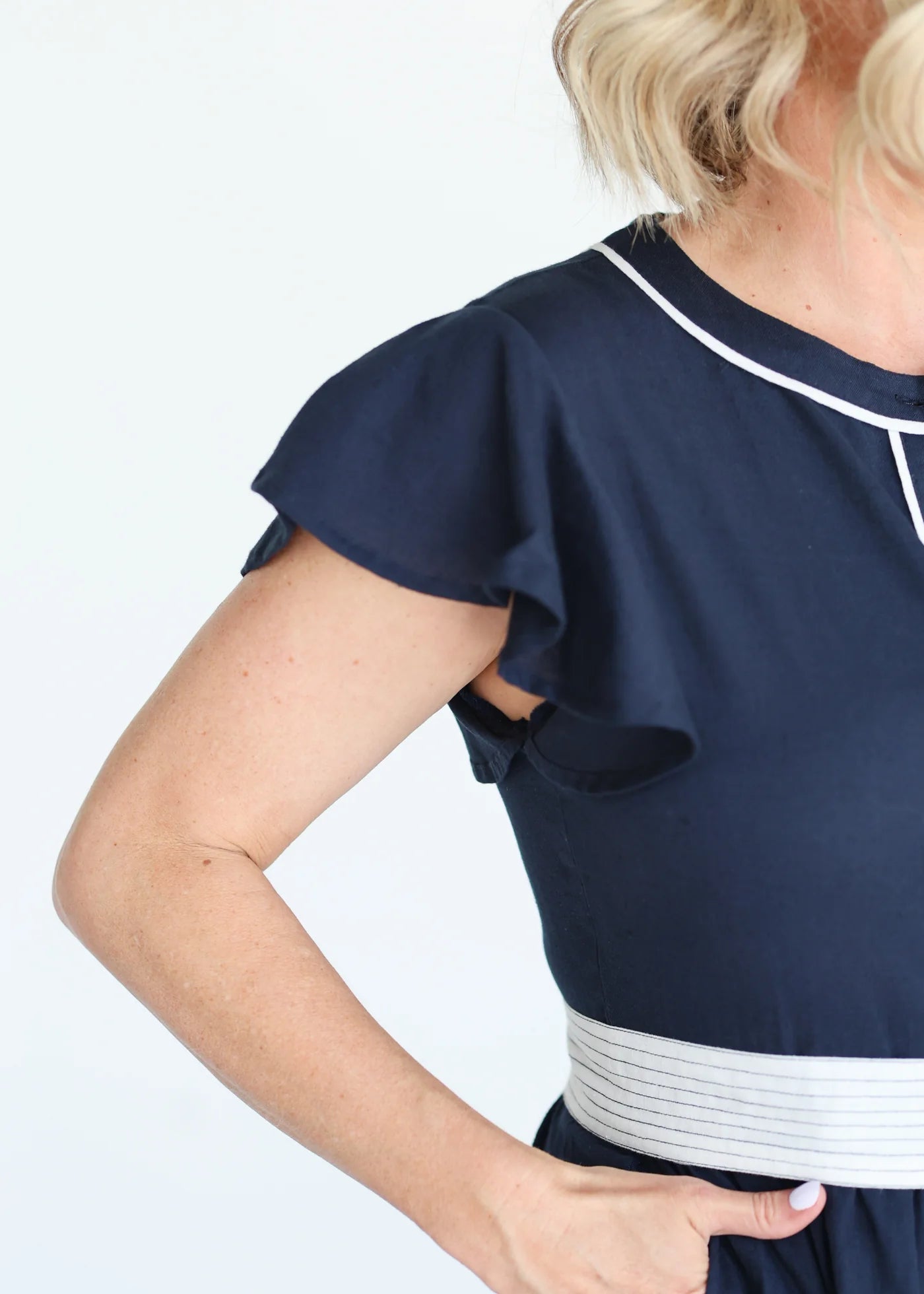 Liv & Milly - Lucille Dress - Navy