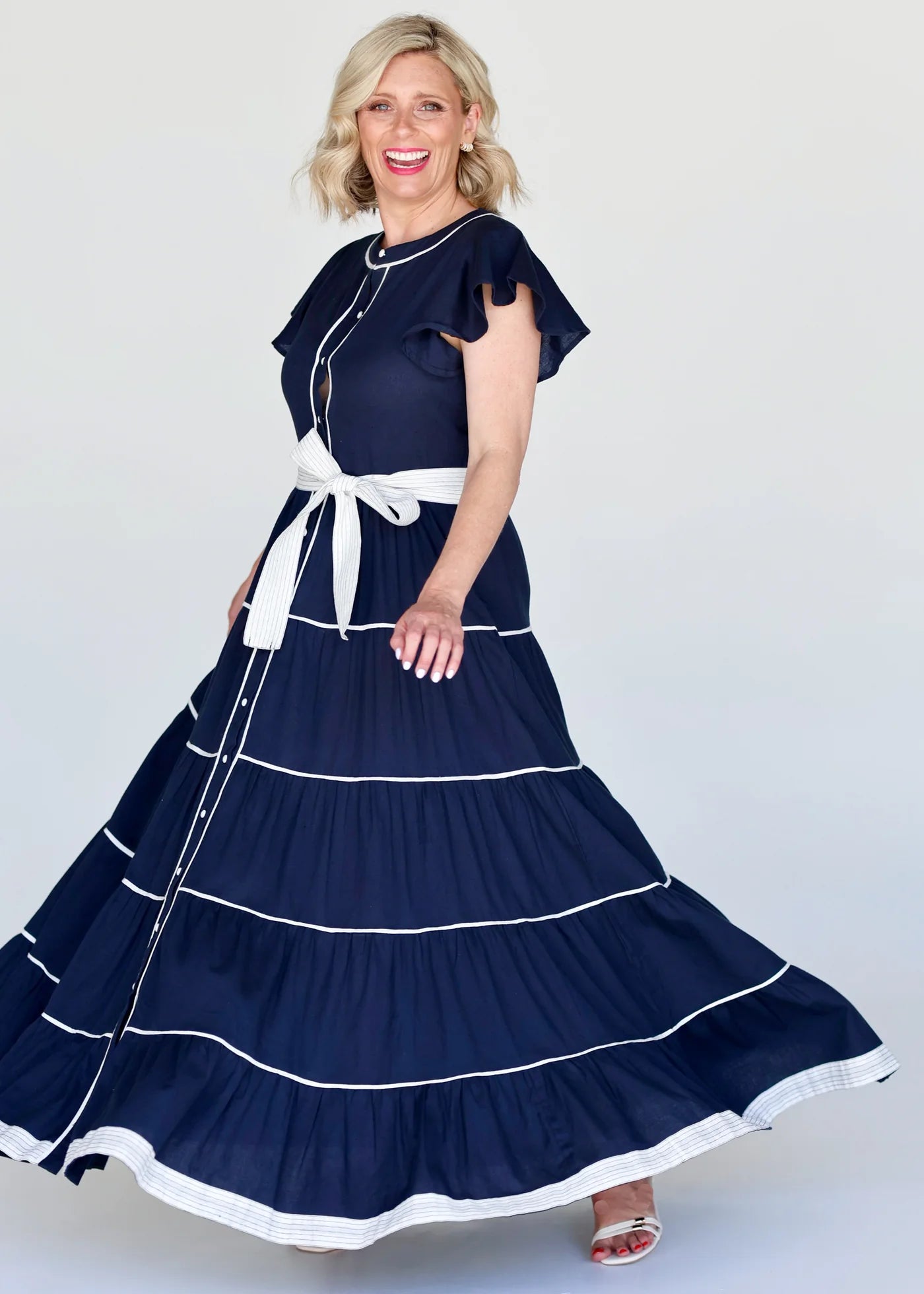 Liv & Milly - Lucille Dress - Navy
