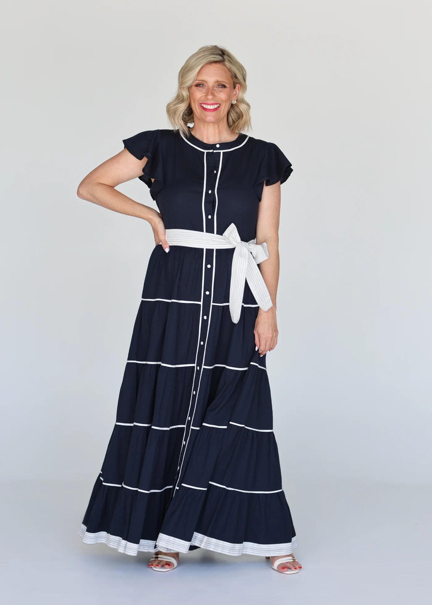 Liv & Milly - Lucille Dress - Navy