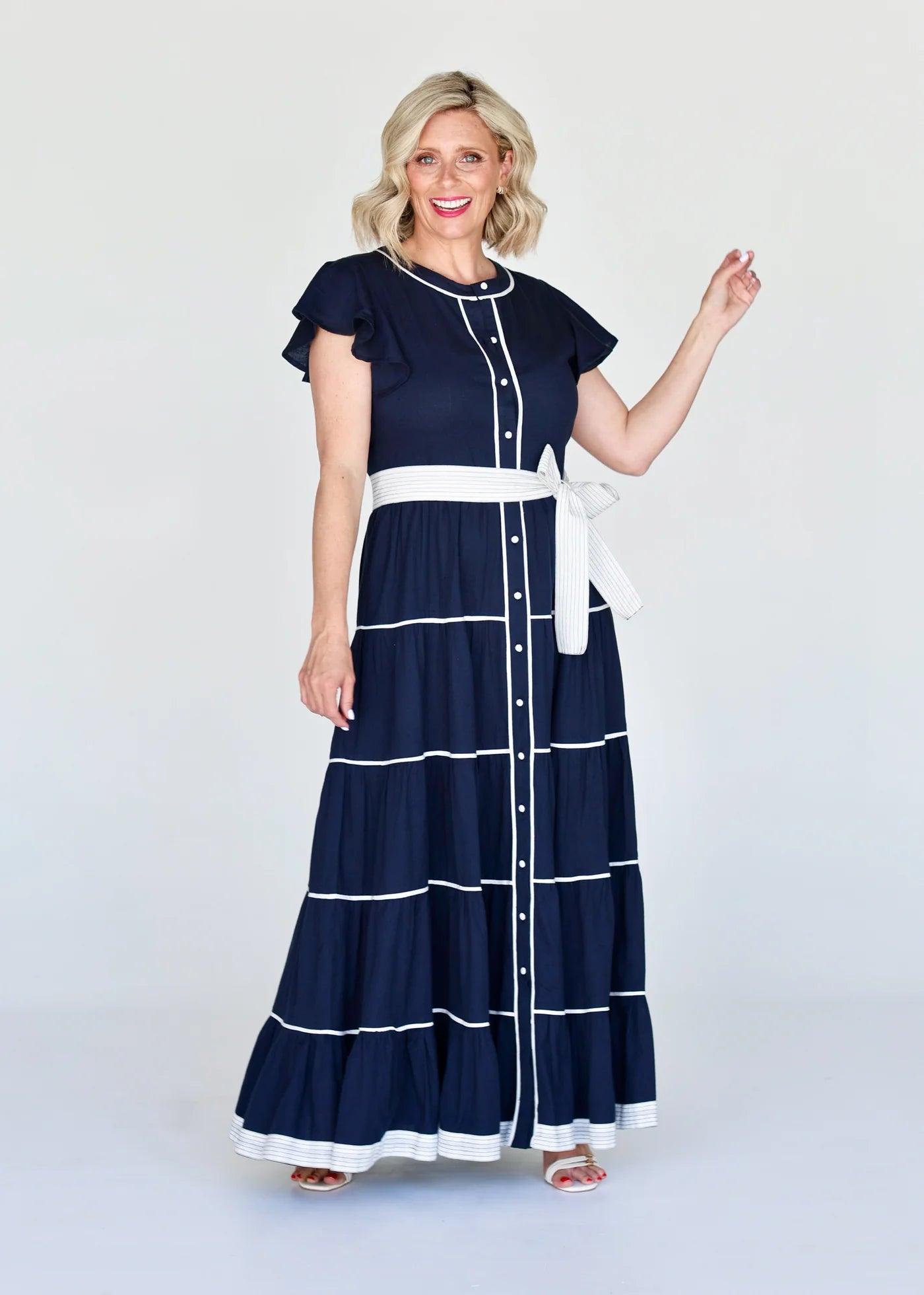 Liv & Milly - Lucille Dress - Navy