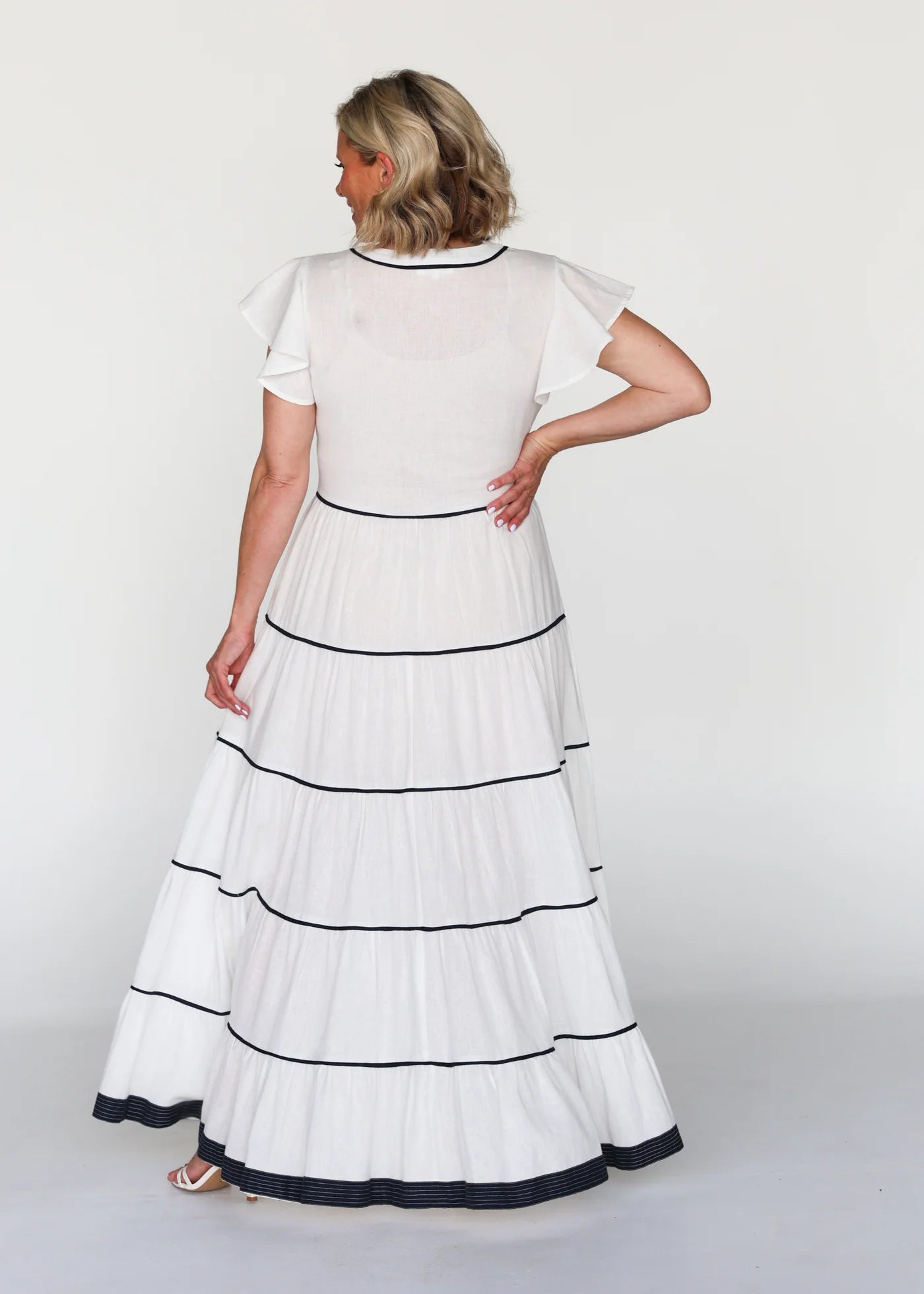 Liv & Milly - Lucilla Dress - White