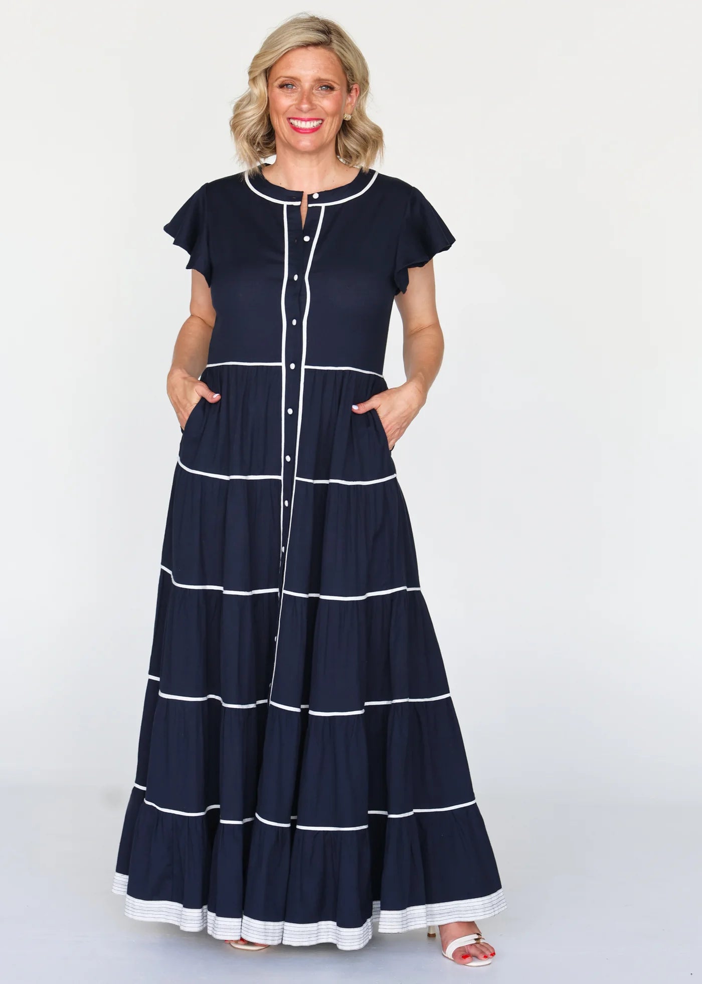 Liv & Milly - Lucille Dress - Navy