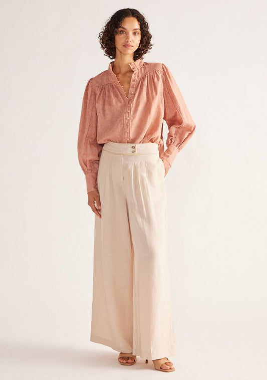 Ines Blouse - Dusty Pink