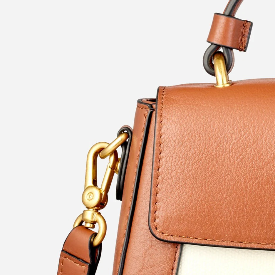 Nikiki Williams - Belle Bag - Tan + Canvas