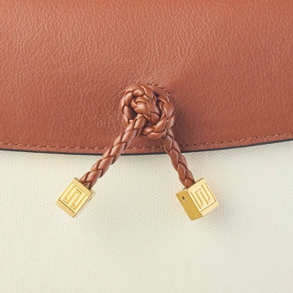Nikiki Williams - Belle Bag - Tan + Canvas
