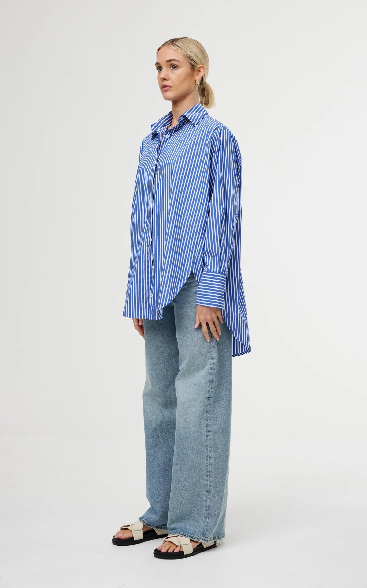 Kinney - Noah Shirt - Riviera Stripe