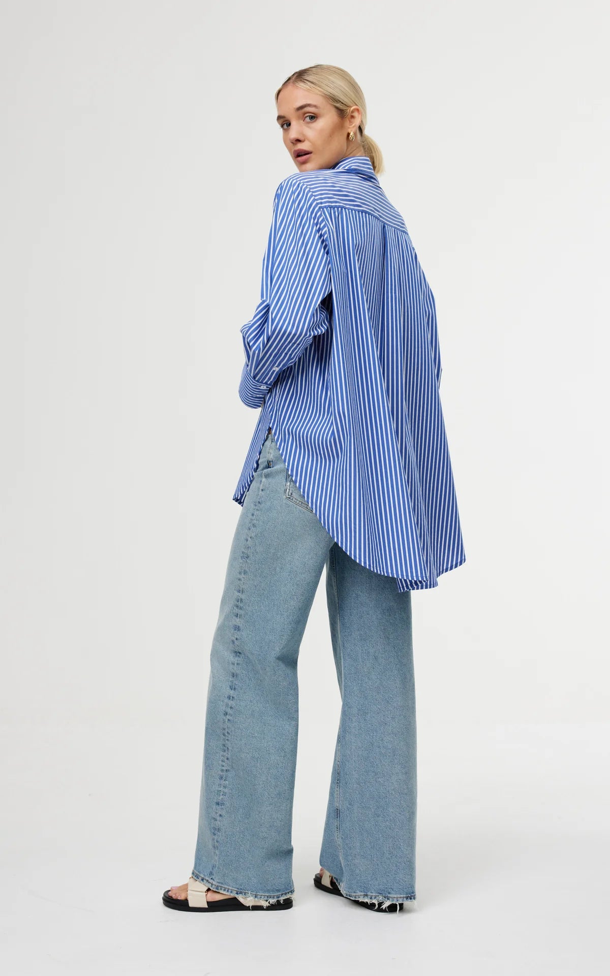 Kinney - Noah Shirt - Riviera Stripe