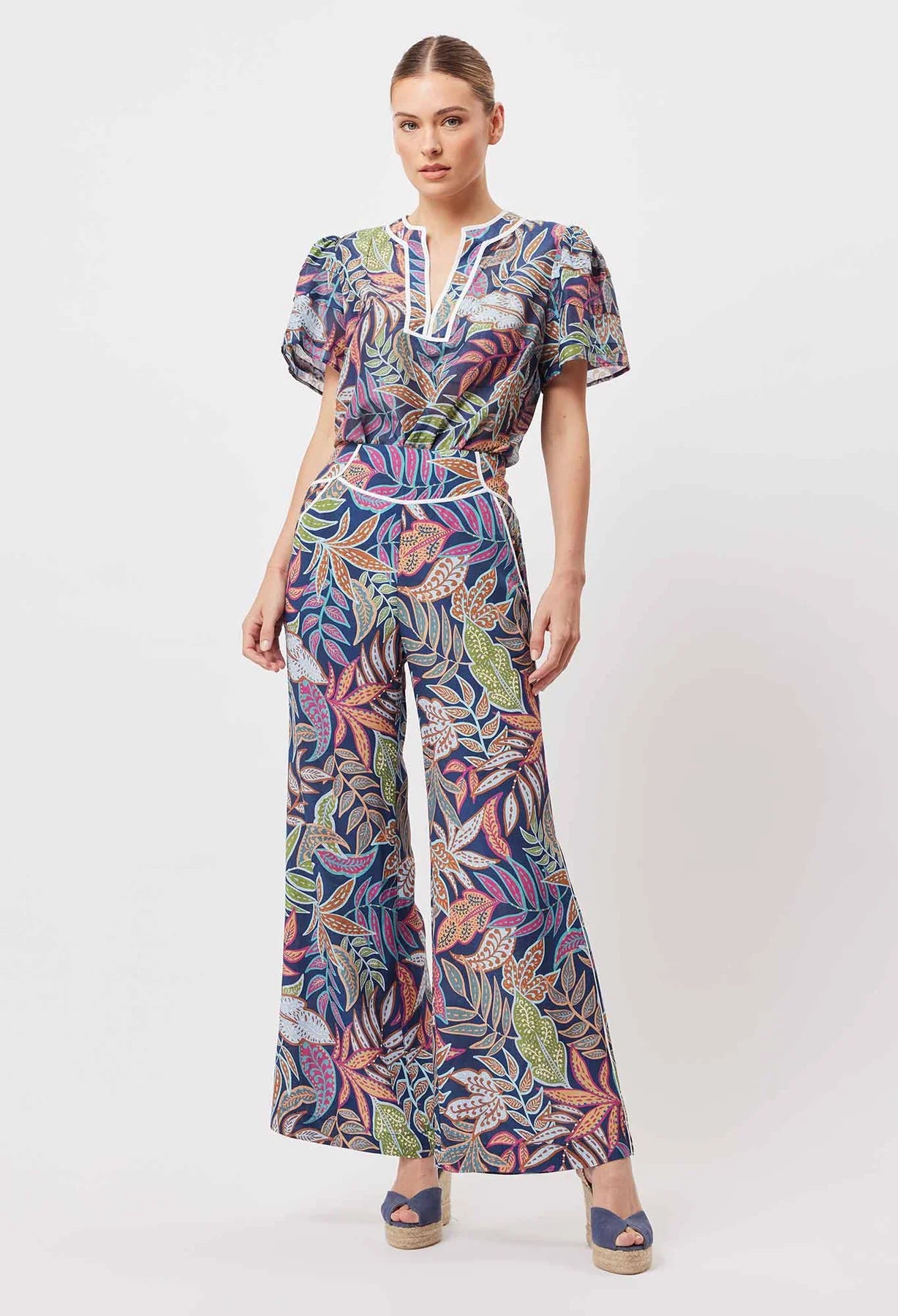 Once Was - Harmony Viscose Pant – Fiesta Tropico