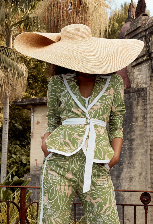 Once Was - Granada Linen Viscose Blazer – Jungle Tropico