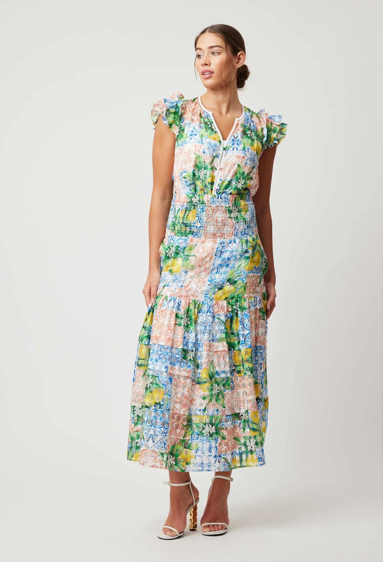 Once Was - Antigua Cotton Silk Skirt - Limonata