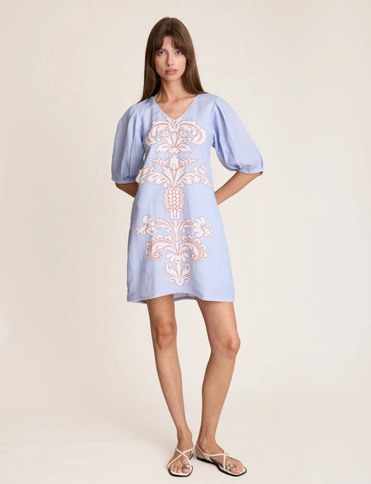 State of Embrace - Pina Mini Dress - Sky
