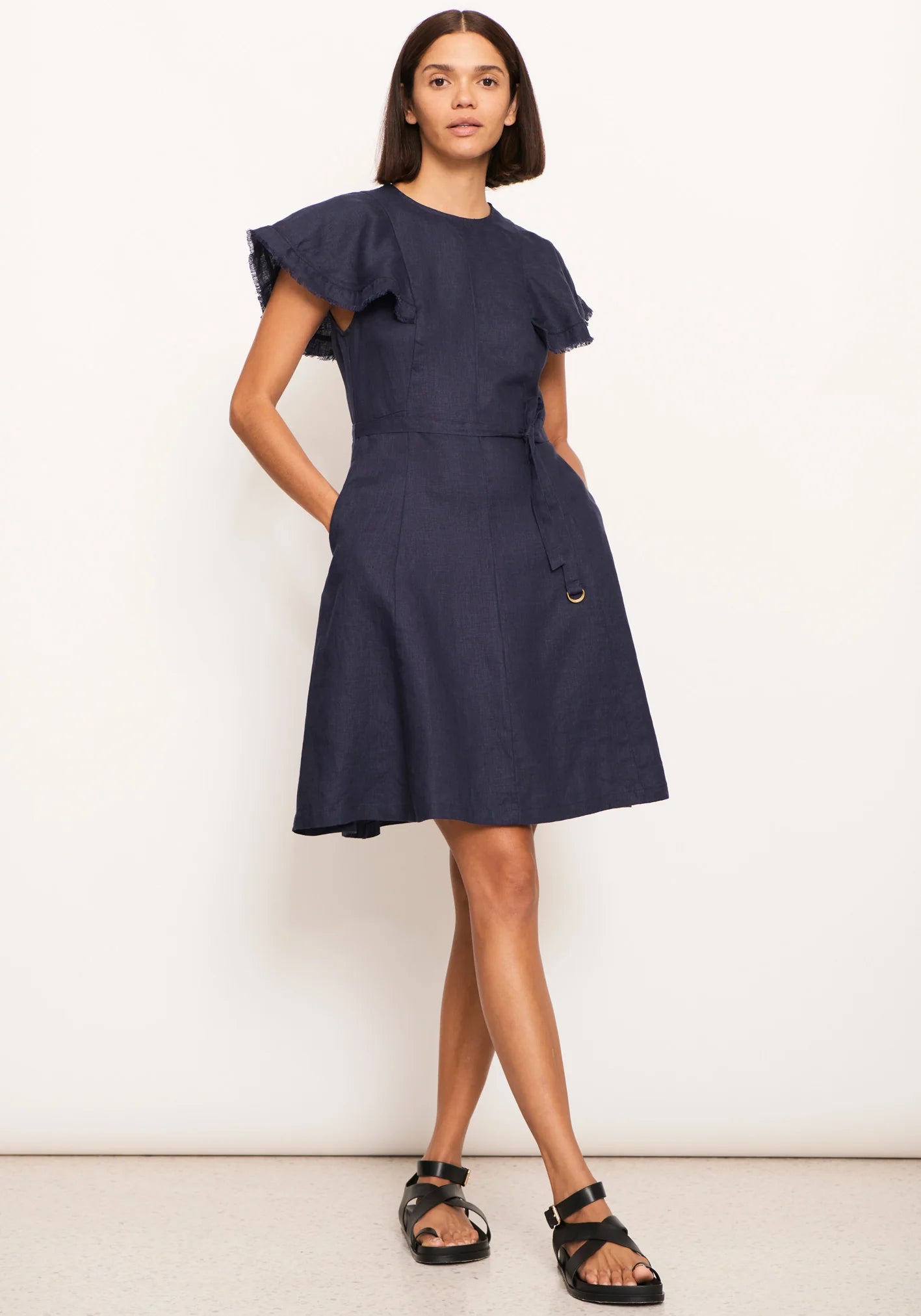 Pol Clothing - Joss Dress - Ink