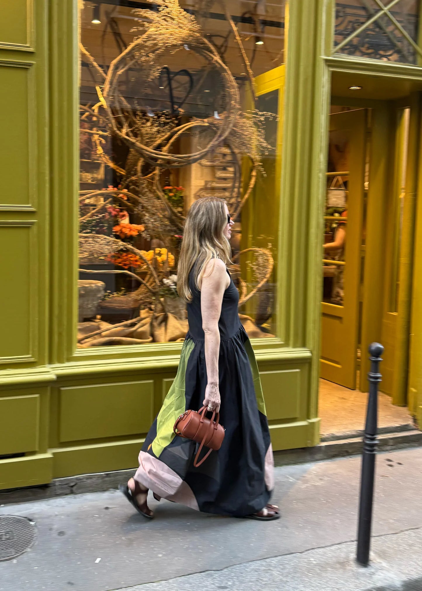 Pol Clothing - Belle Print Tank Dress - Art Print