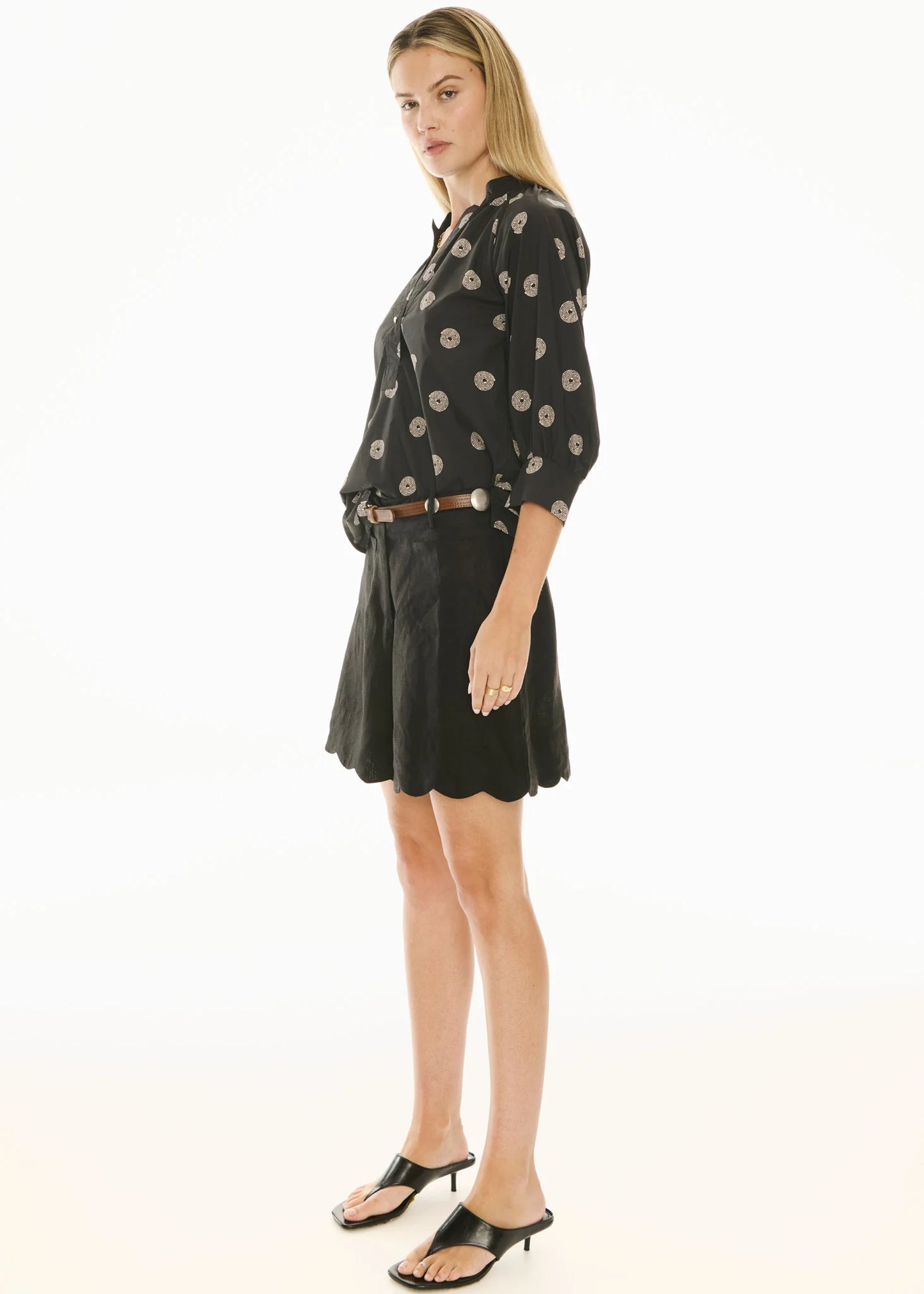 Pol Clothing - Buoy Shirt - Pebble Black