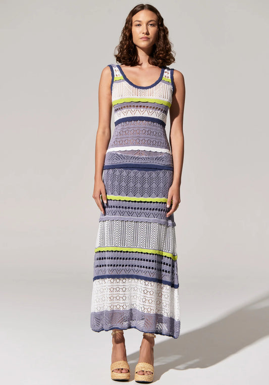 Pol Clothing - Paco Pointelle Tank - Multi