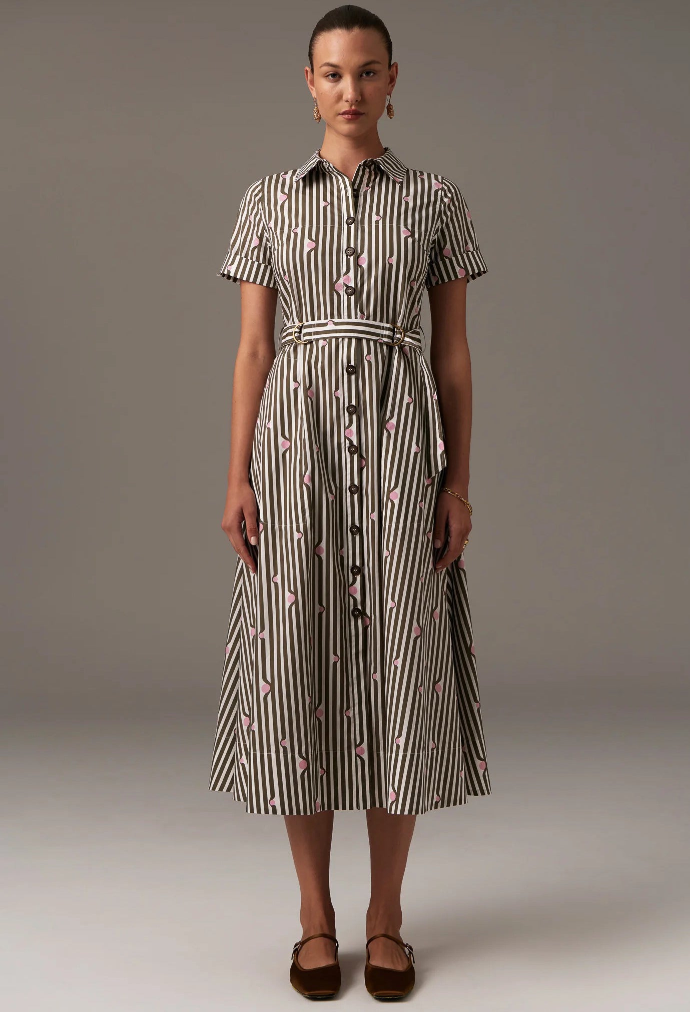 Pol Clothing - Gumball Shirt Dress