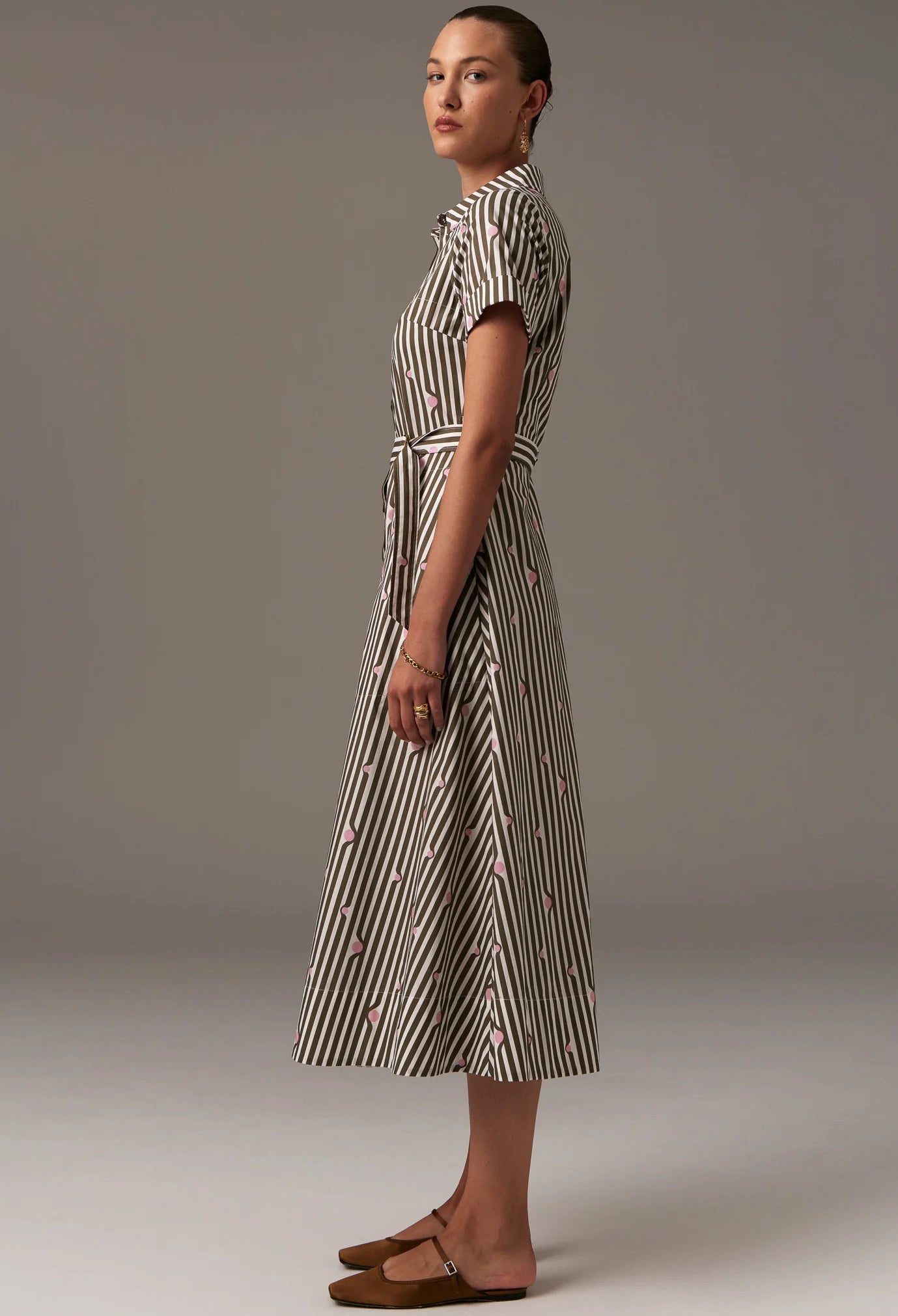 Pol Clothing - Gumball Shirt Dress