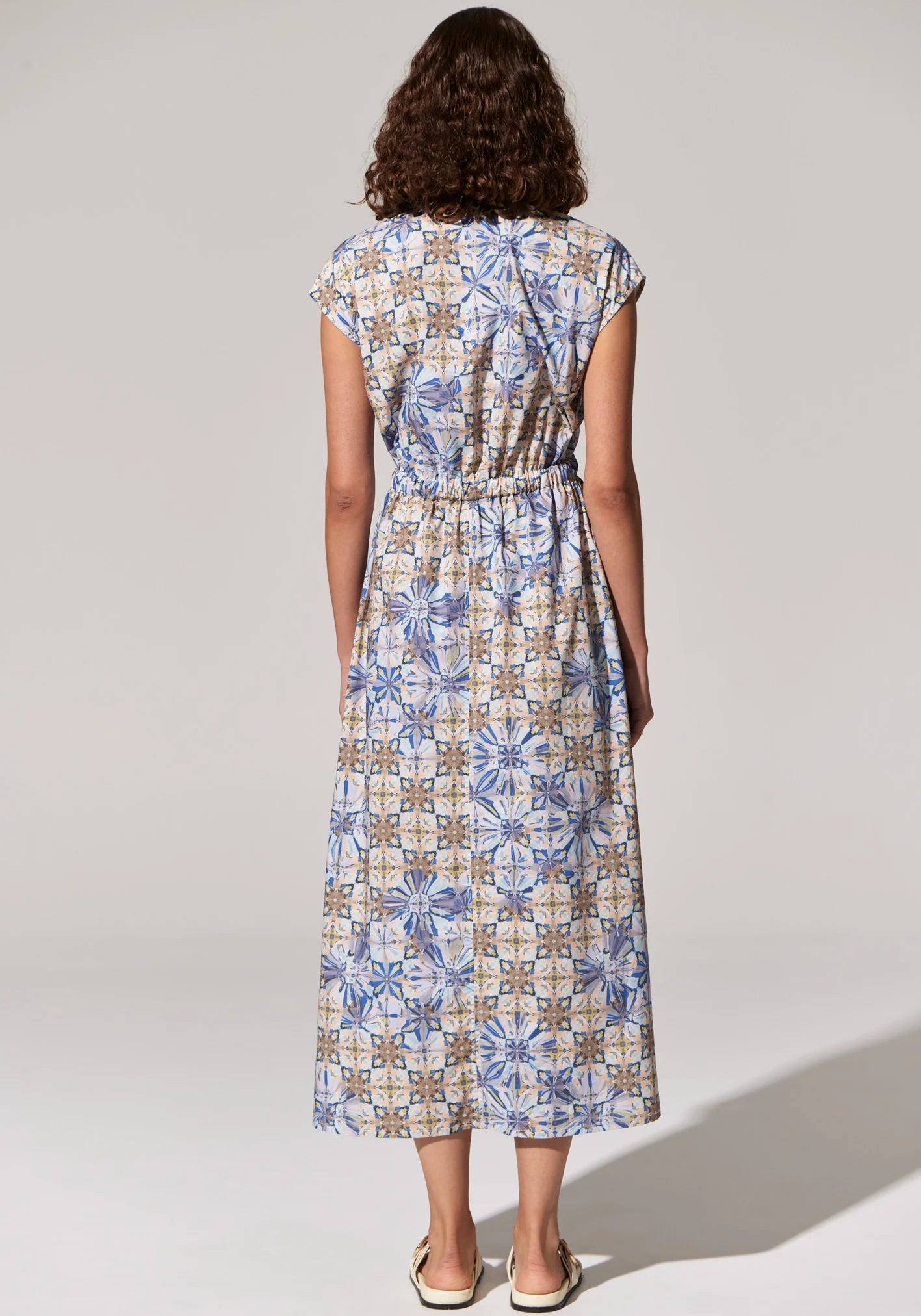 Pol Clohting - Celeste Tie Dress - Celeste Print